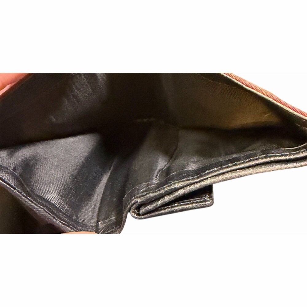 Prada Milano Red Tessuto Nylon Wallet Bifold - Picture 5 of 7
